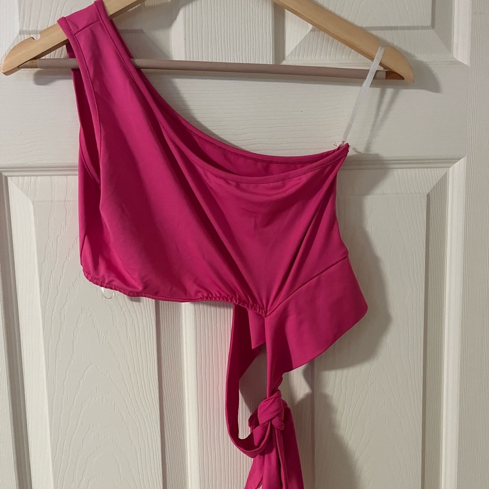 Pink Crop Top